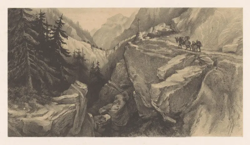 Bergslandskap av Theo van Hoytema