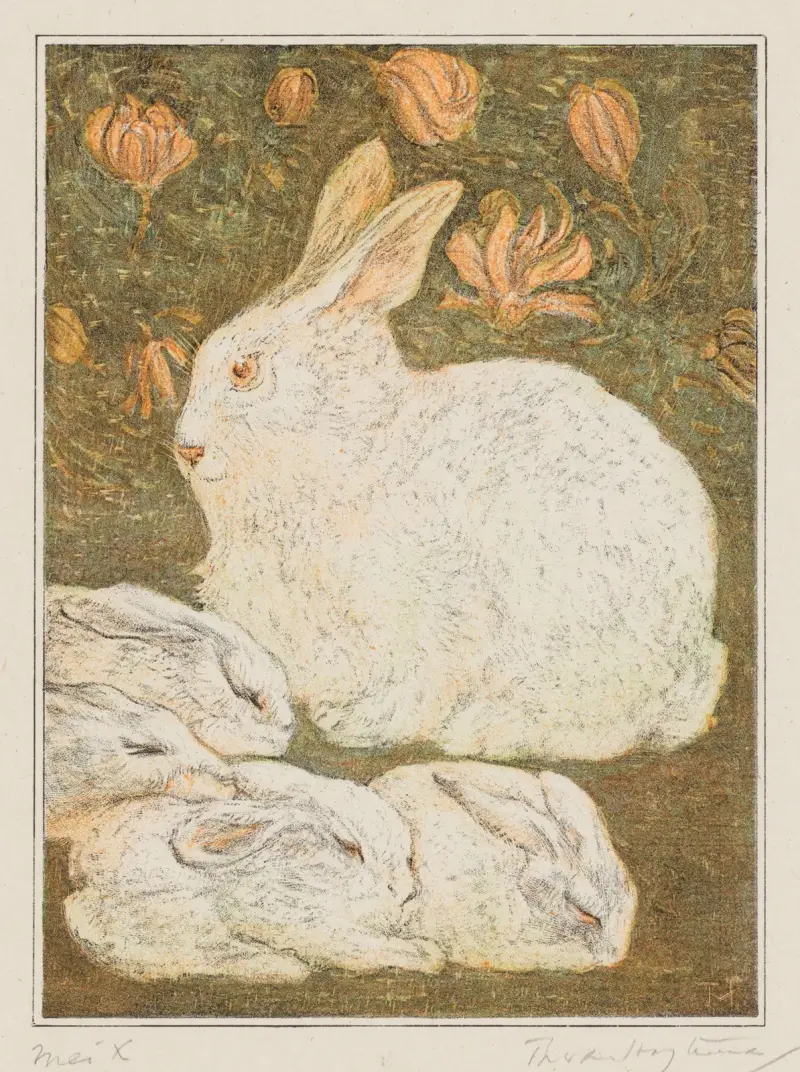 Kaninchen von Theo van Hoytema