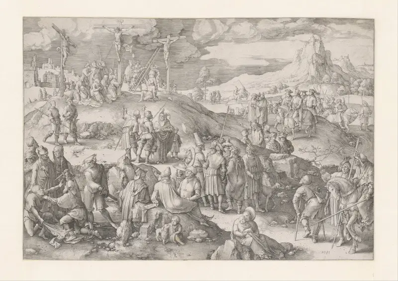 Golgota von Lucas Van Leyden