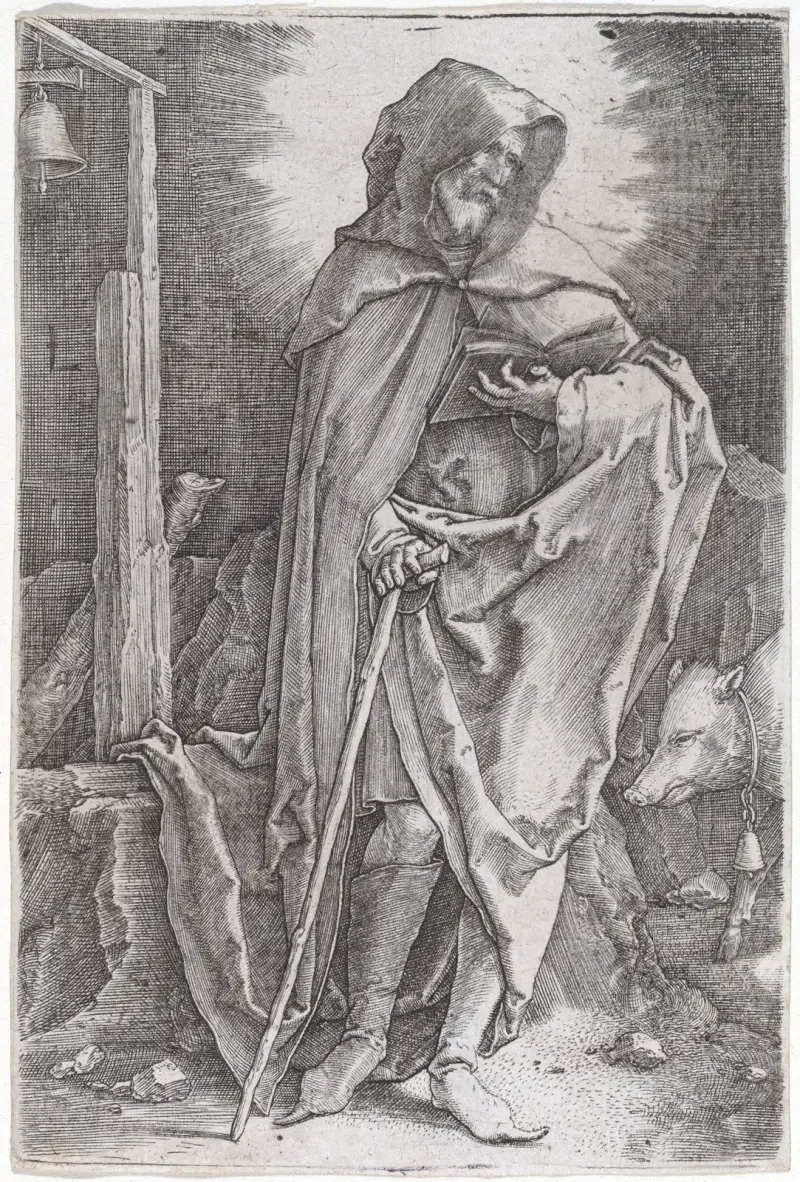 Święty Antoni, Lucas Van Leyden