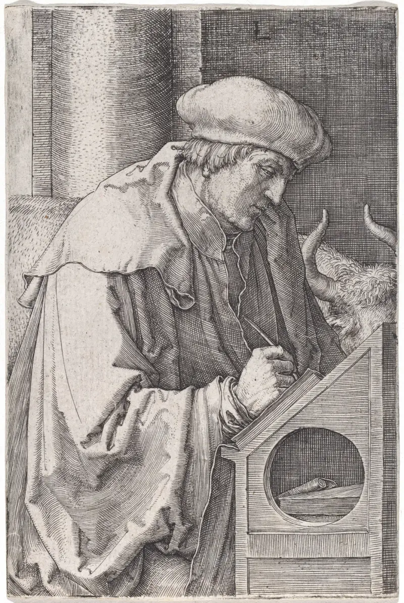 Svatý Lukáš, 1518 – č. 2, Lucas Van Leyden