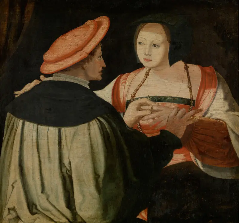 Zasnoubení, Lucas Van Leyden
