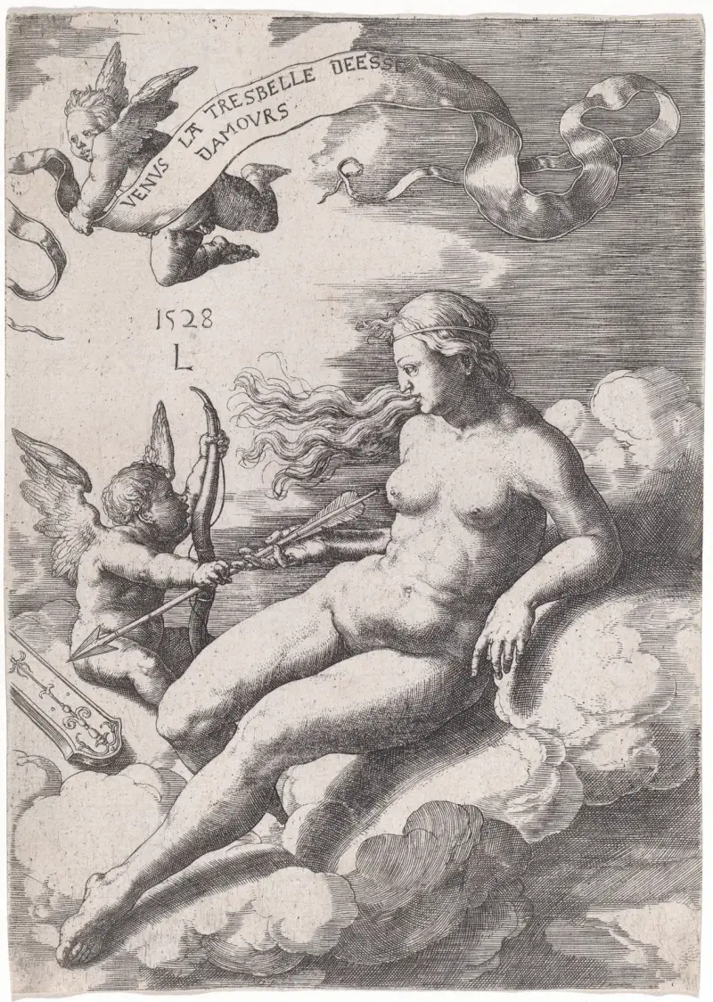 Venuše a Amor, Lucas Van Leyden