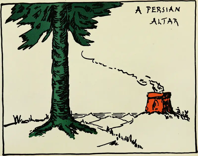 Perský oltář, Hendrik Willem Van Loon
