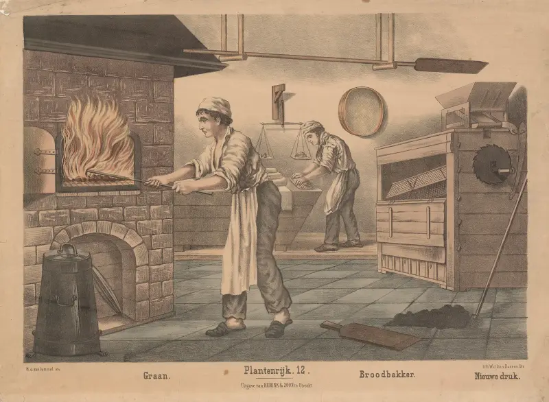 Graan, Broodbakker av Hendrik Jan van Lummel