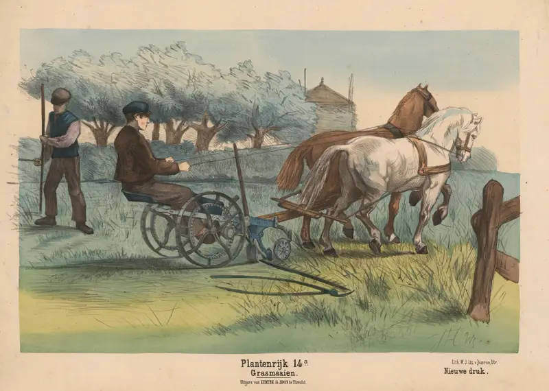 Gräsklippning av Hendrik Jan van Lummel
