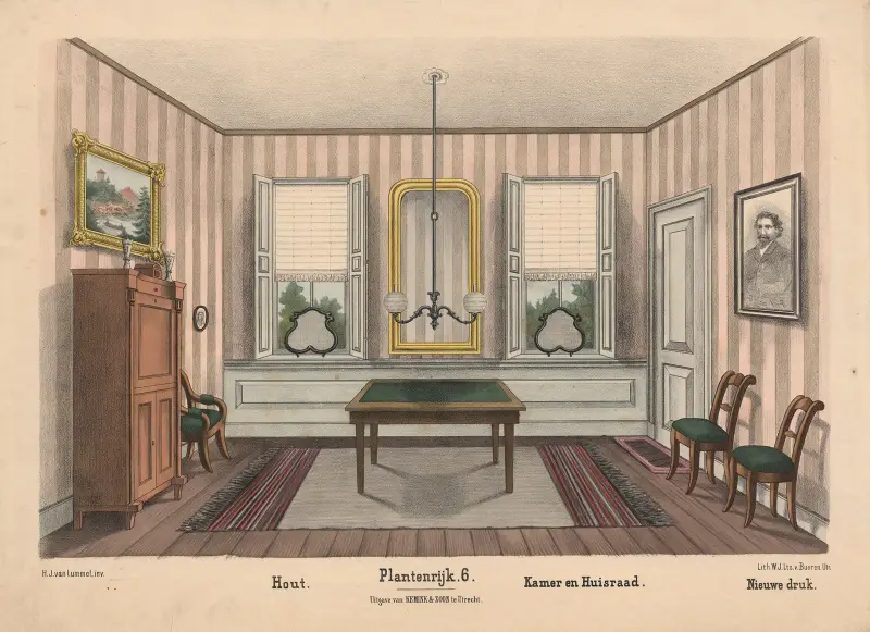 Hout, Kamer en Huisraad av Hendrik Jan van Lummel
