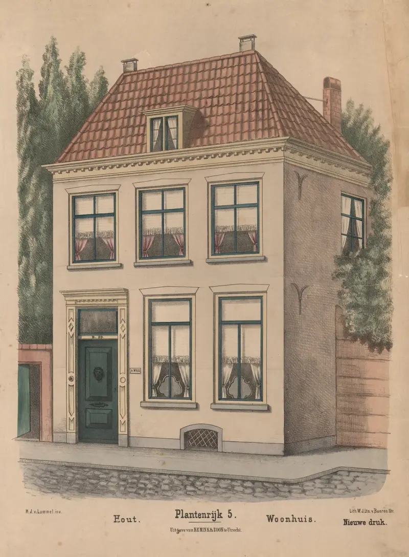 Hout, Woonhuis av Hendrik Jan van Lummel