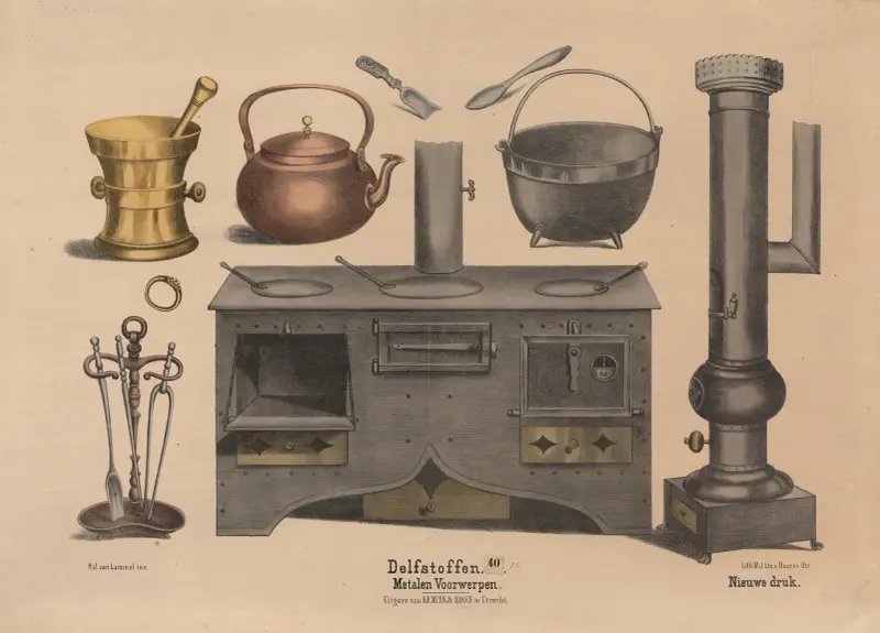 Metalen Voorwerpen av Hendrik Jan van Lummel