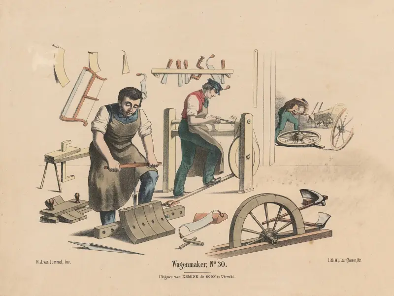 Wagenmaker. No. 30 av Hendrik Jan van Lummel