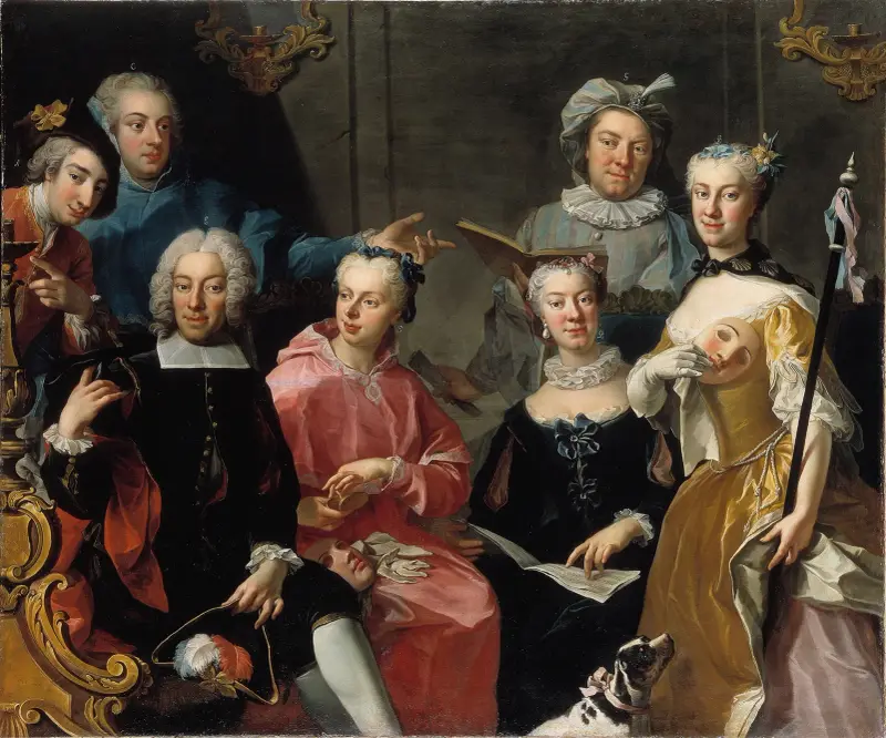 Familiengruppe von Martin van Meytens