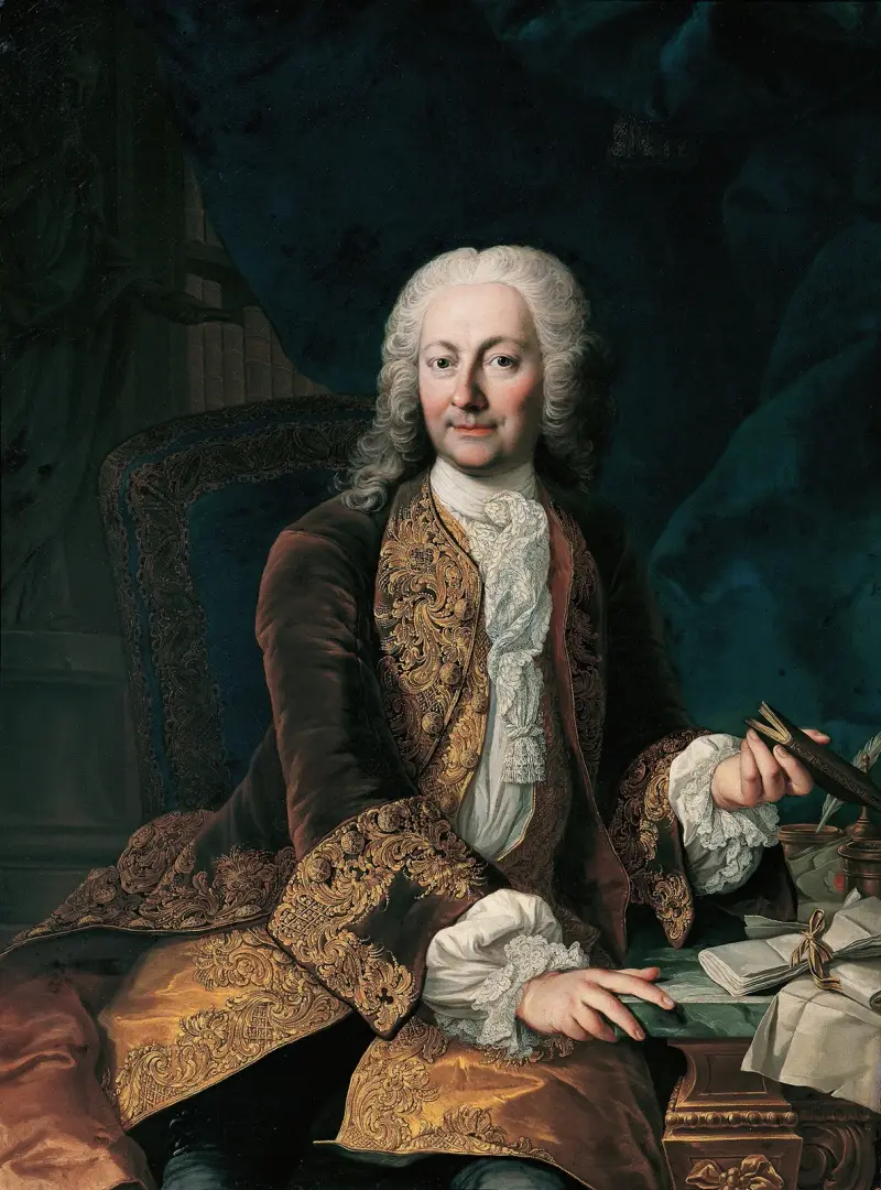 Johann Christoph Freiherr von Bartenstein av Martin van Meytens