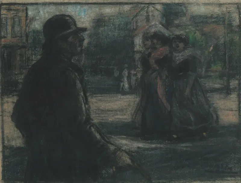 En promenad i hamnkvarteren av Eugeen Van Mieghem