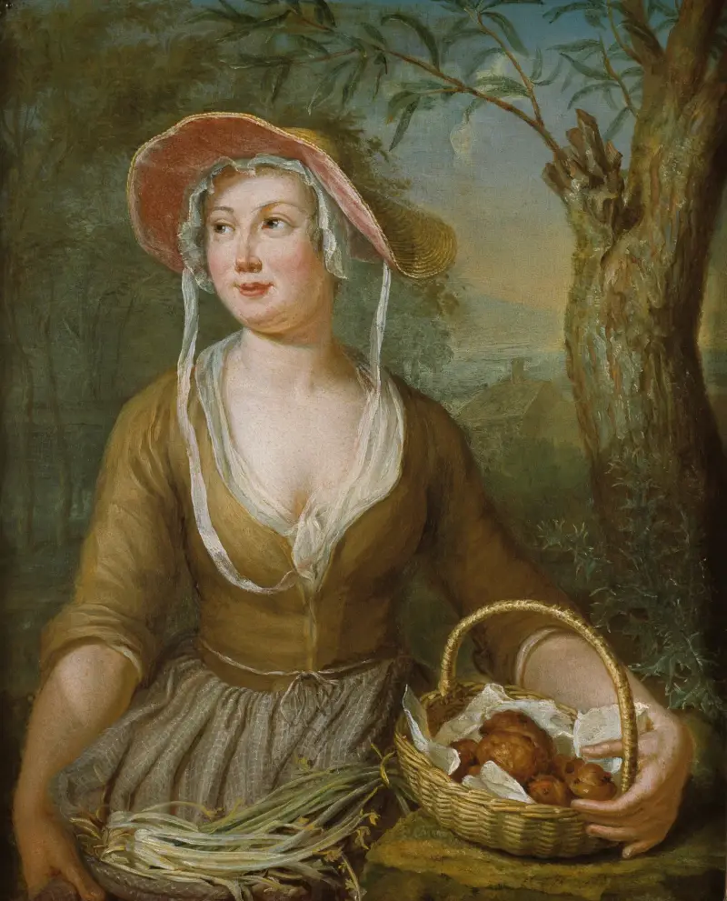 Bauernfrau von Willem Van Mieris