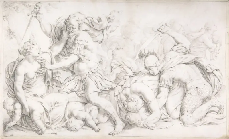 Massacre of the Innocents av Willem Van Mieris