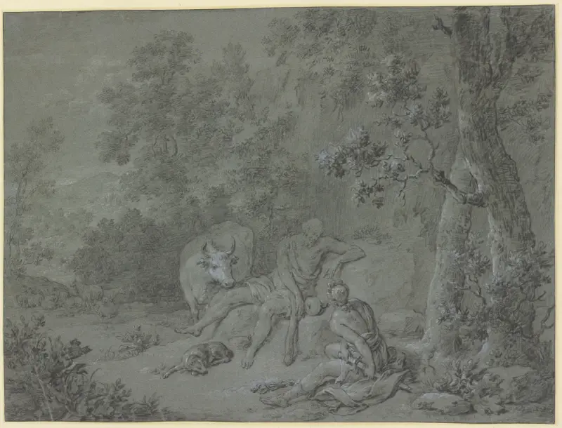 Merkur a Argus, Willem Van Mieris
