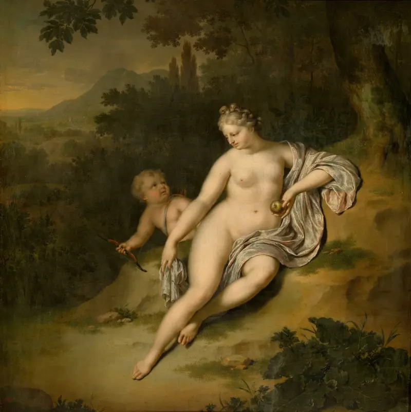 Venuše s Kupidem, Willem Van Mieris