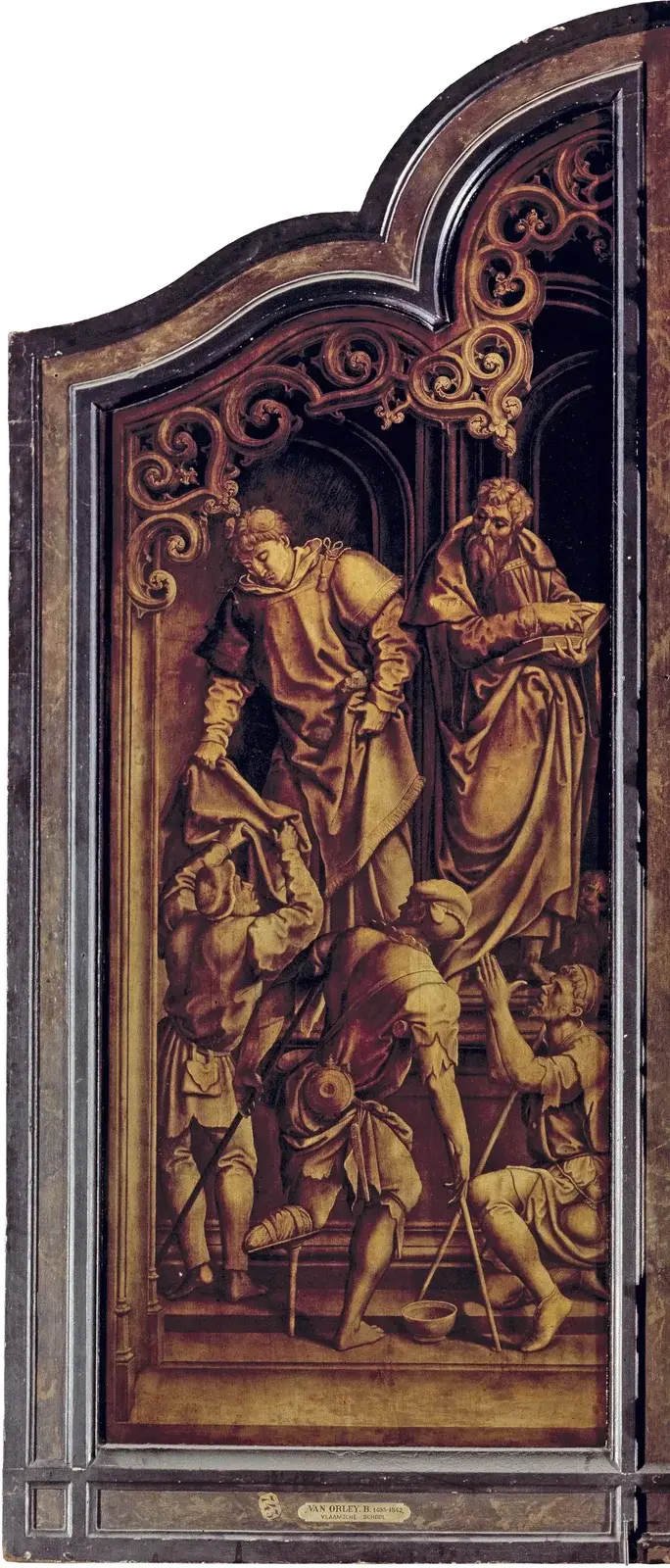 Der heilige Martin und der heilige Markus von Bernard van Orley