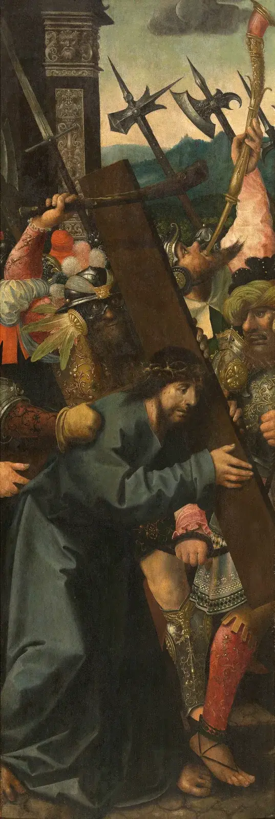Korsbärandet av Bernard van Orley