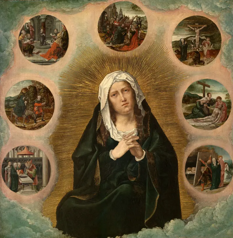 Siedem Boleści Marii, Bernard van Orley
