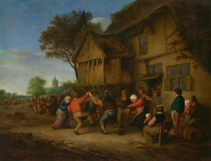 A Kermesse av Adriaen van Ostade