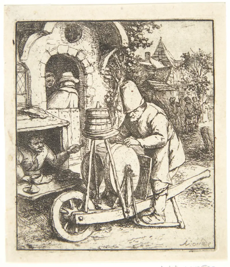Skærsliberen av Adriaen van Ostade