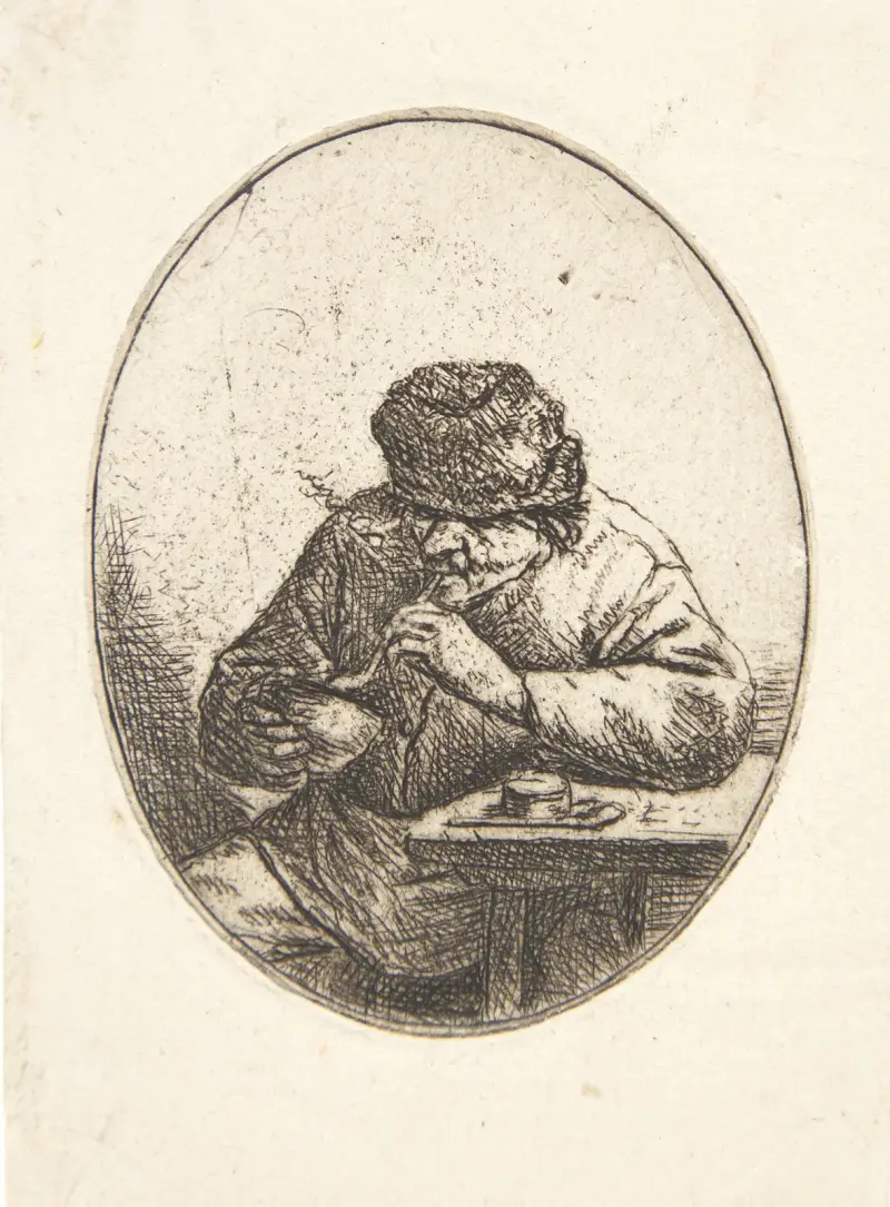 Rökaren av Adriaen van Ostade
