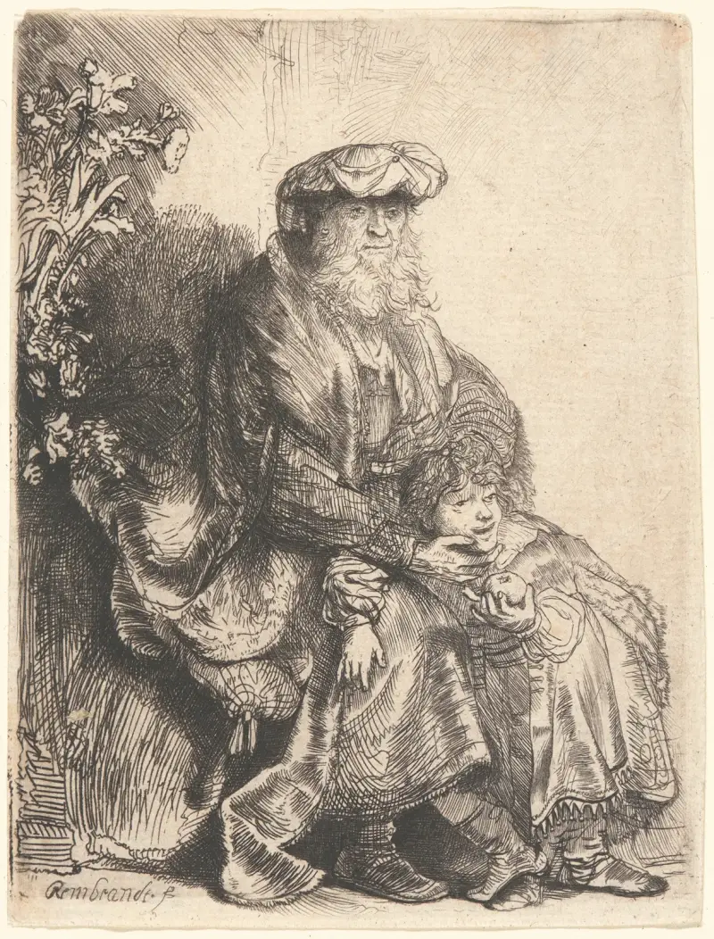 Abrahamova oběť, 1637, Rembrandt van Rijn