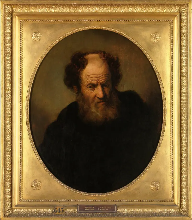 Bildnis eines alten Mannes von Rembrandt van Rijn