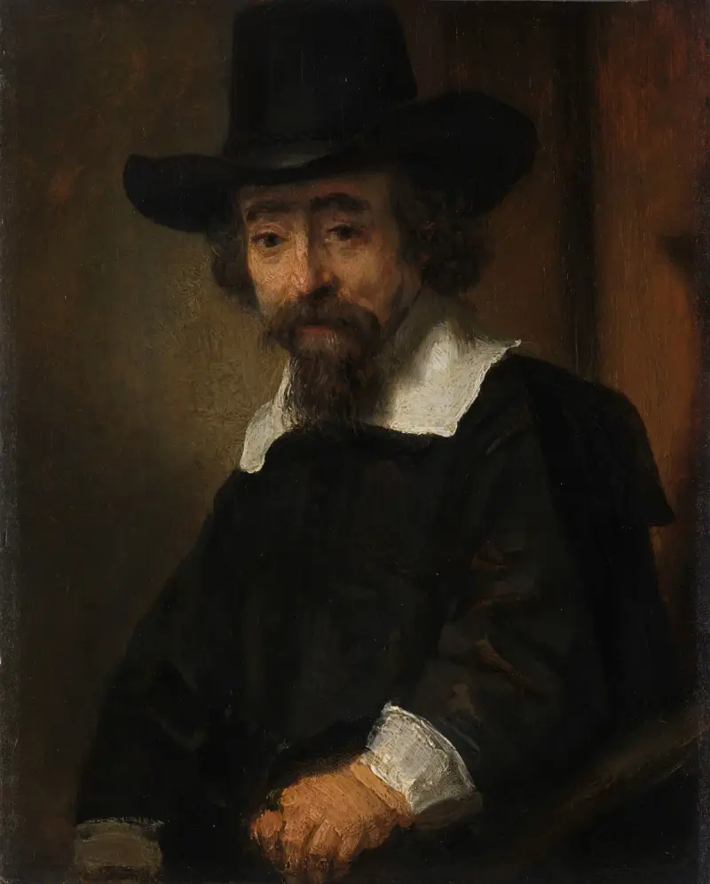 Portrait of Ephraim Bueno av Rembrandt van Rijn