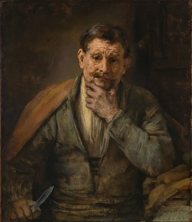 Der heilige Bartholomäus von Rembrandt van Rijn