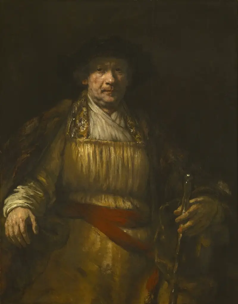 Autoportrét, 1658, Rembrandt van Rijn