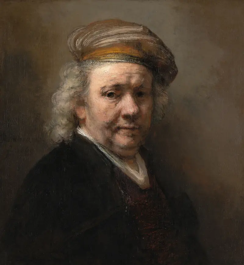 Autoportrét, 1669, Rembrandt van Rijn