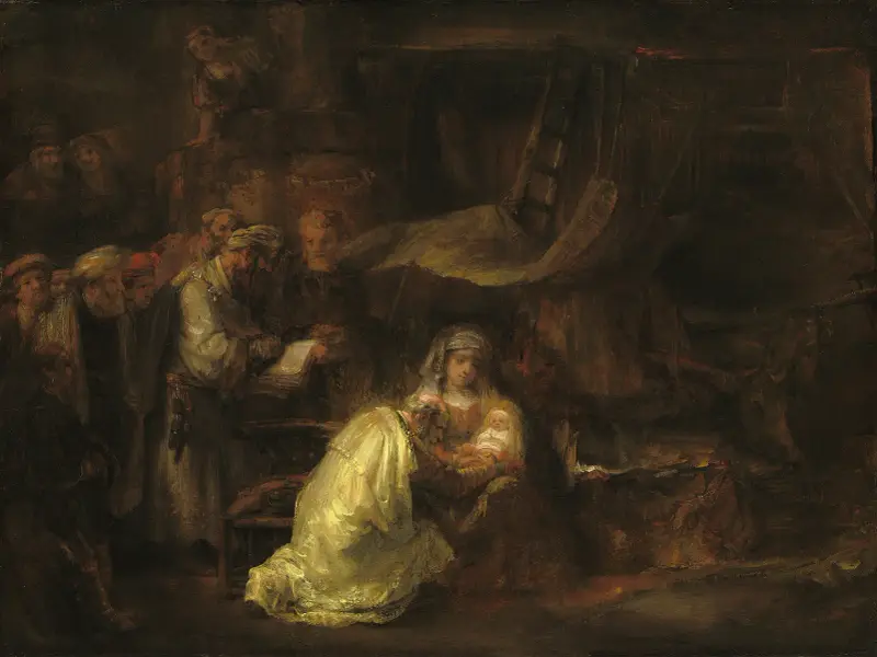 Obřízka, Rembrandt van Rijn