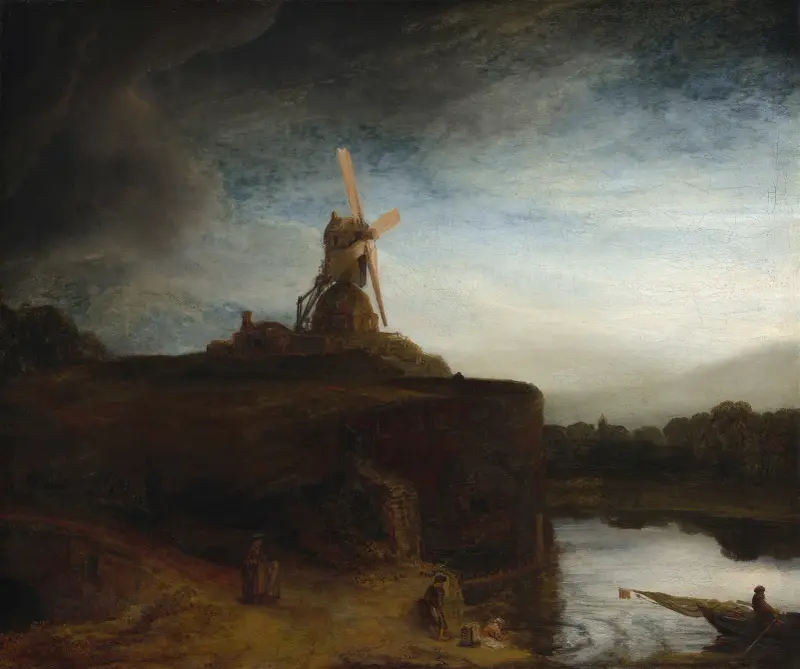 Mlýn, Rembrandt van Rijn