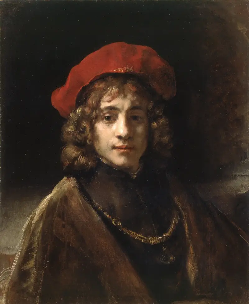 Titus, der Sohn des Künstlers, 1657 von Rembrandt van Rijn