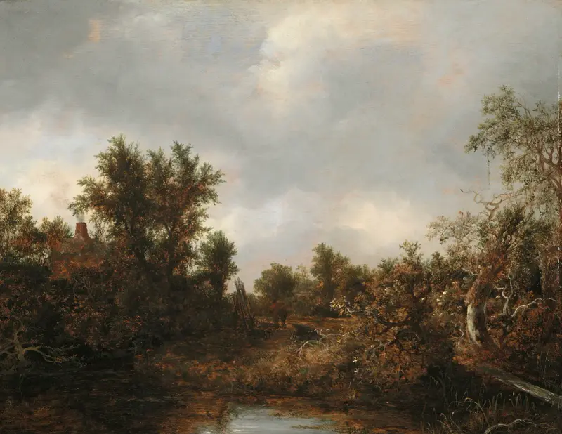 Landscape av Jacob van Ruisdael