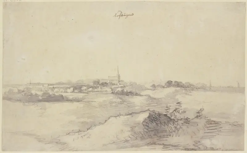 Loosduinen near Hague av Jacob van Ruisdael