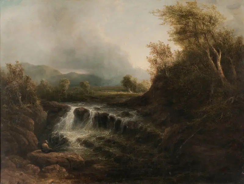 Norskt landskap av Jacob van Ruisdael