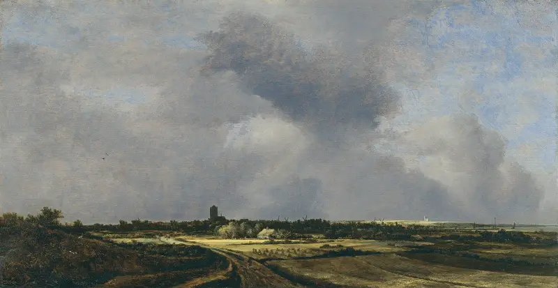 Utsikt över Naarden av Jacob van Ruisdael