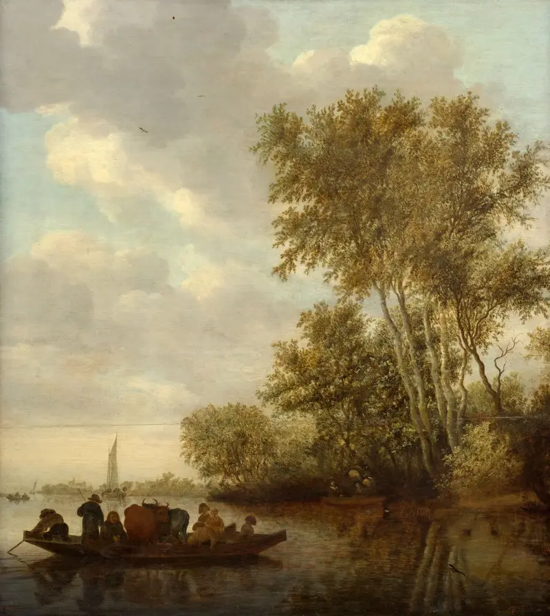 Přívoz – Nr. 1, Salomon van Ruysdael
