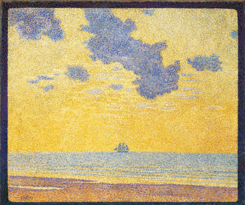 Velké mraky, Theo van Rysselberghe