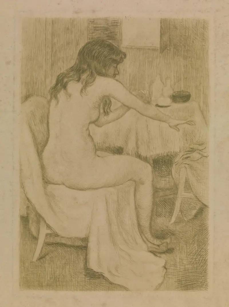 Das heiße Töilette von Theo van Rysselberghe