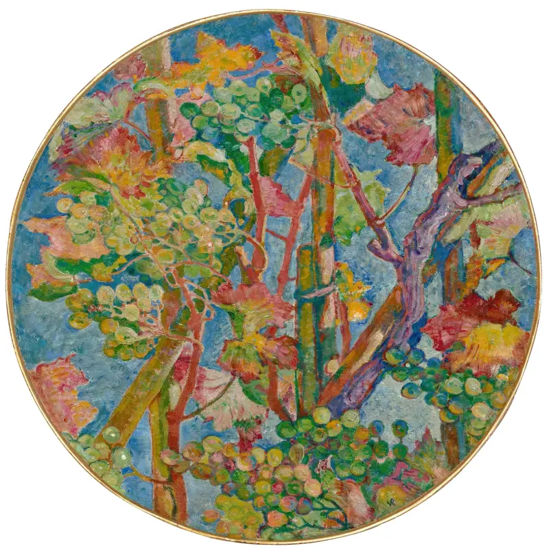 Die Weinberge von Theo van Rysselberghe
