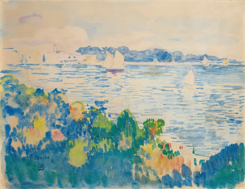 Venedig av Theo van Rysselberghe