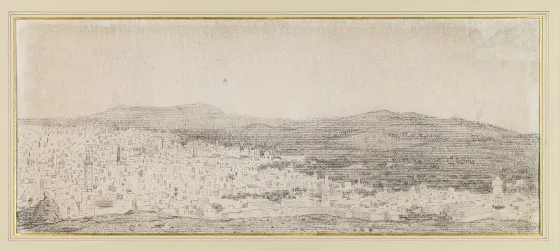 View of the City of Fez av Theo van Rysselberghe
