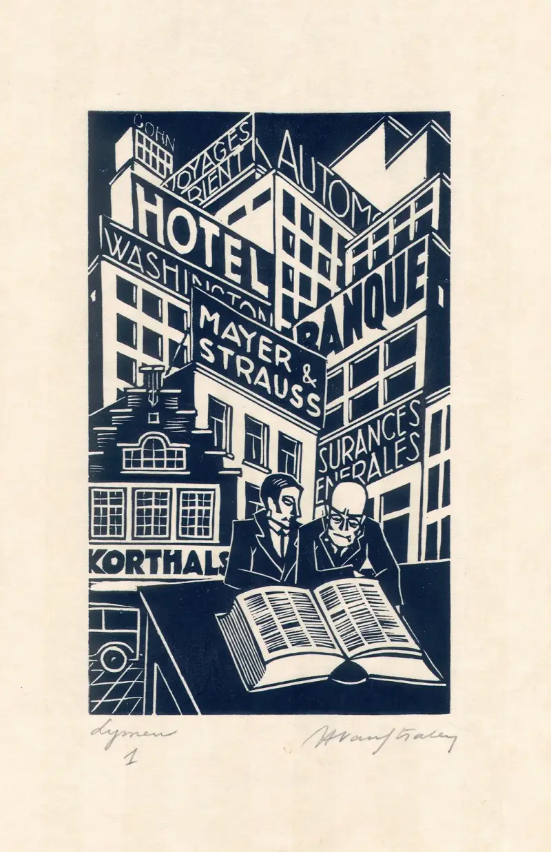 Boorman en Laarmans zoeken slachtoffers in het adresboek av Henri Van Straten