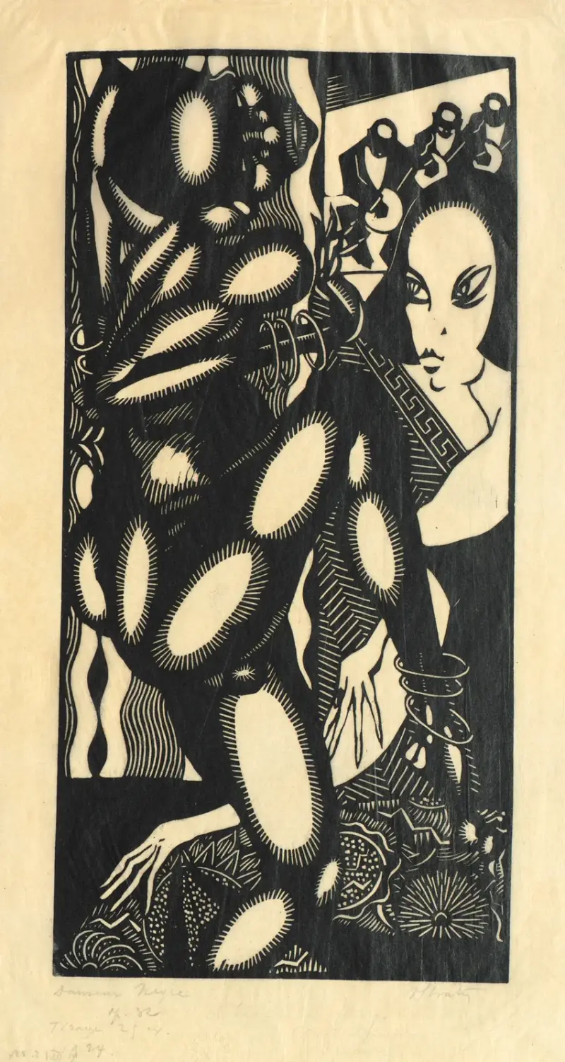 Danseur nègre von Henri Van Straten
