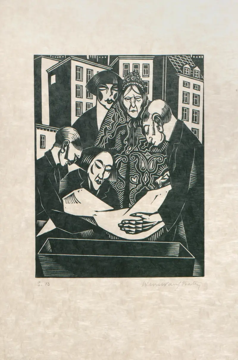 De Kruisweg Pl.12 av Henri Van Straten