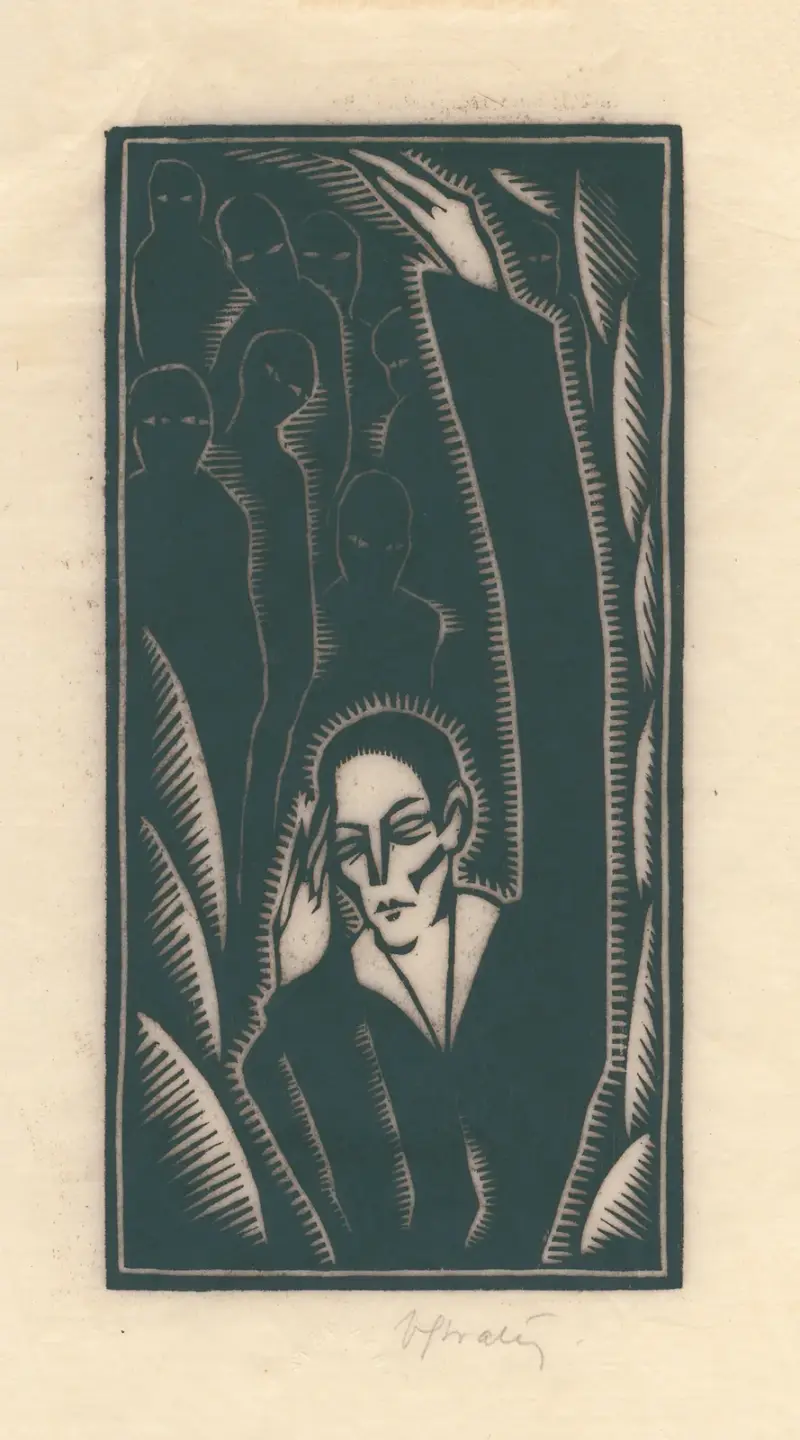 Doppel Sehnsucht Sonette Pl.4 av Henri Van Straten